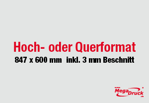 DIN A1, 100 g/qm Bilderdruck