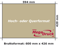 DIN A2, 115 g/qm  Affichen