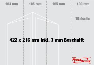 DIN lang, 8 Seiten (Altar)