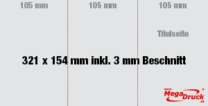 DIN A6, 6 Seiten (Zick-Zack-Falz)