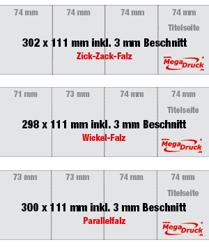 DIN A7, 8 Seiten