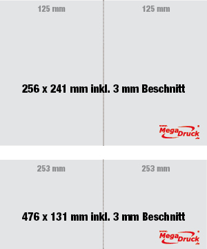 235 x 125 mm, 4 Seiten