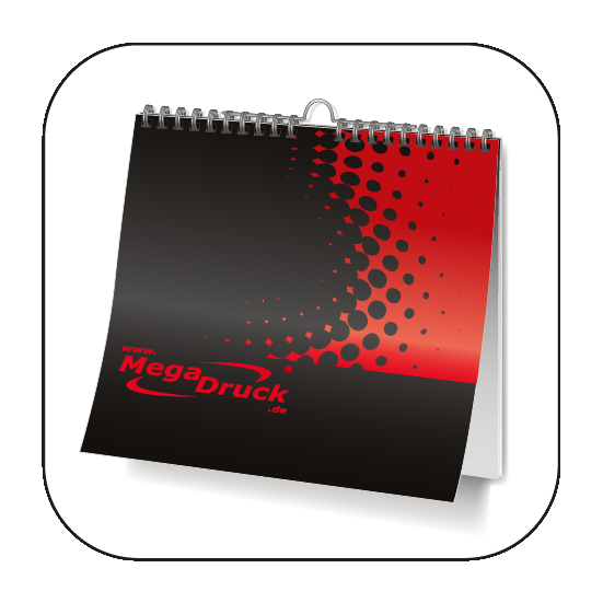 Kalender Wire-O Offsetdruck